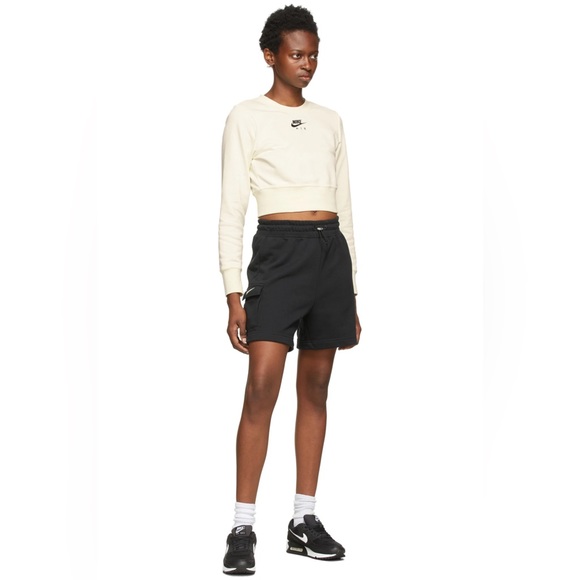 NWT NIKE Black Swoosh NSW Shorts - Picture 4 of 4